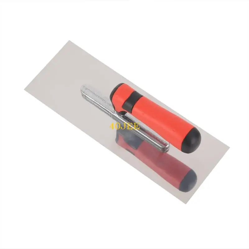 

40JE Professional Bricklaying Trowel Cement Scraper Mud Board Construction Plastering