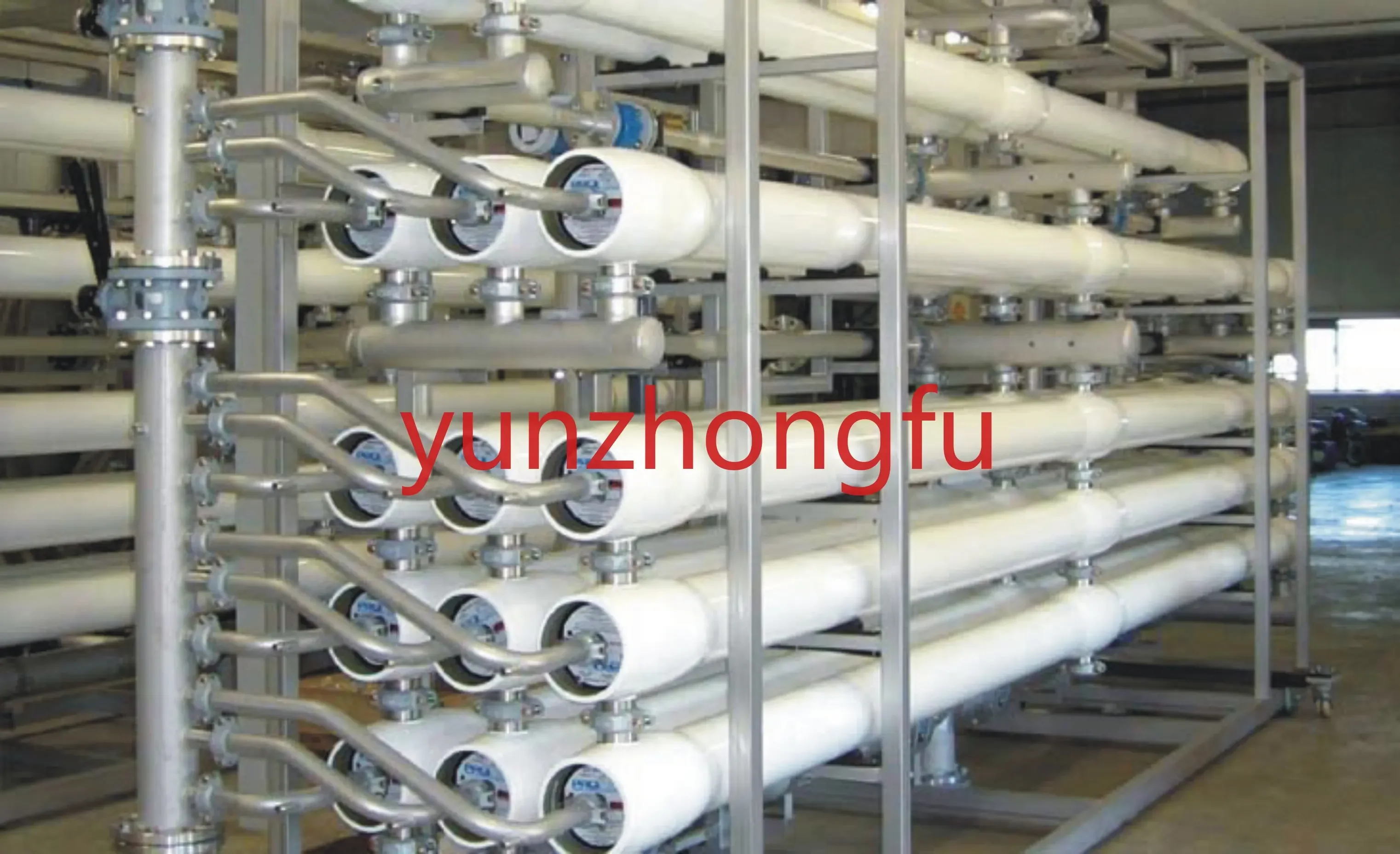 FRP Sea Water 8040 RO Membrane Housing Fabrick High Pressure Vessel Price for Desalination Salt Reverse Osmosis  Filter