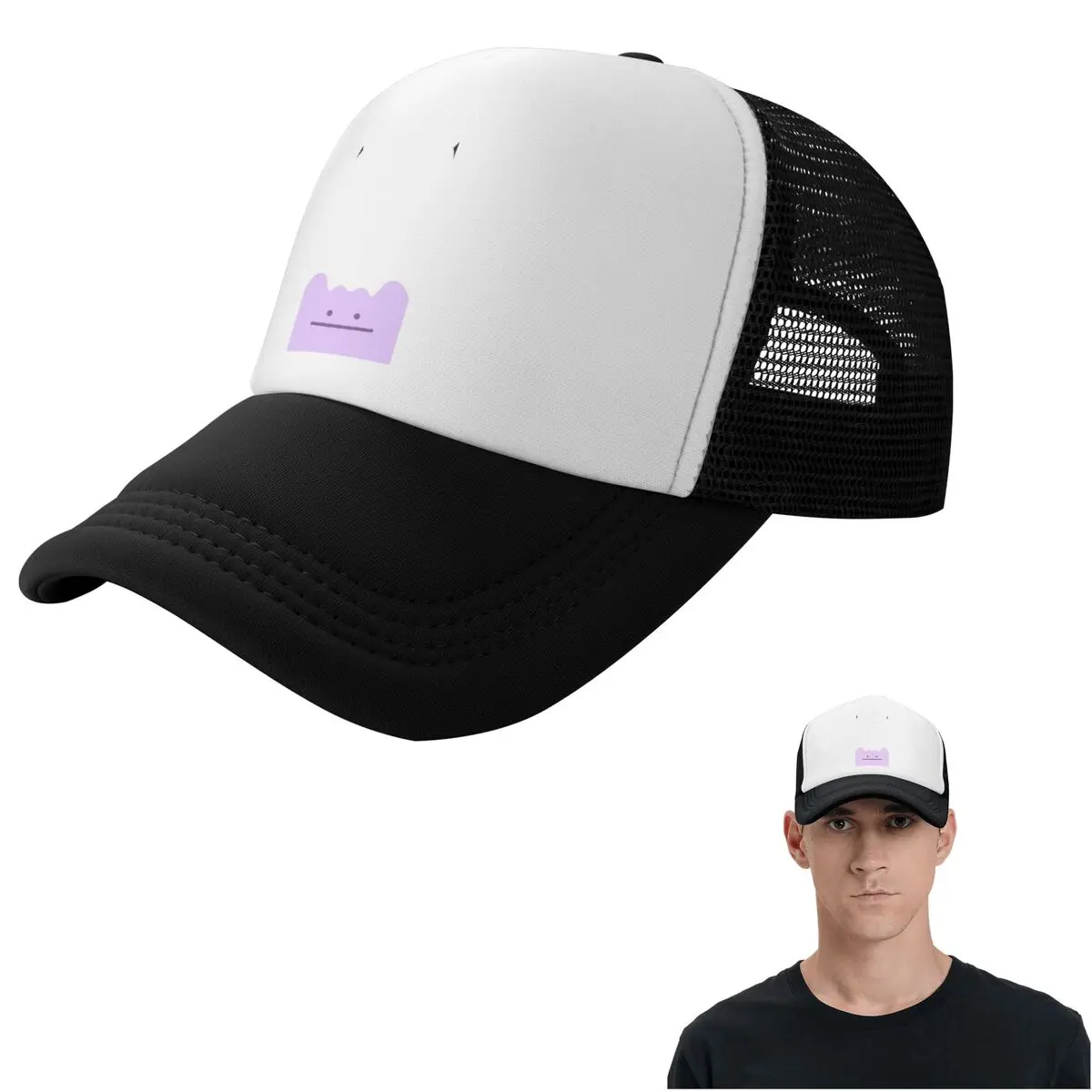 Ditto Face Ditto Fy Anything 22 Cap Casual Mesh Baseball Caps Adjustable Hat Hip Hop Summer Unisex Baseball Hats