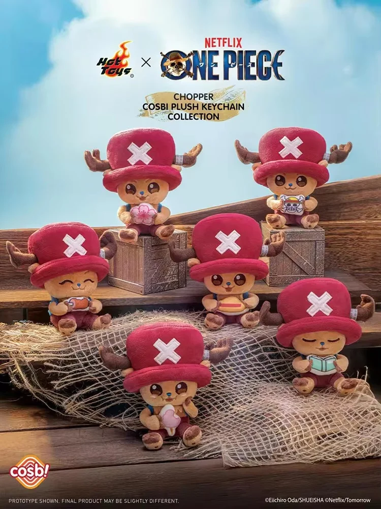 

Hottoys One Piece Tony Tony Chopper Keychain Blind Box Desktop Decoration Home Decor Birthday Gift Collectible Toy