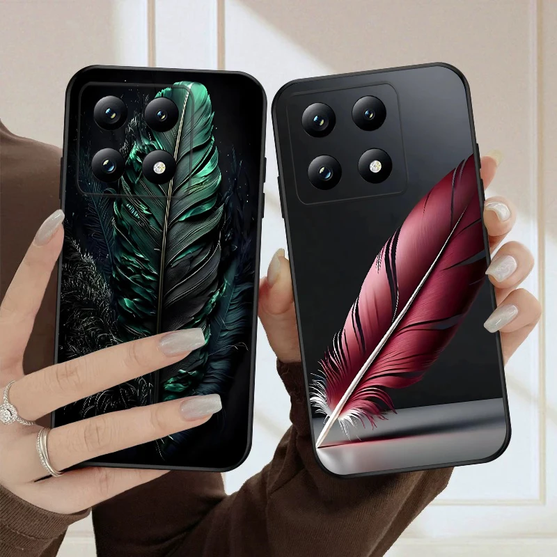 Рисунок 5 - Цветные перья для Xiaomi Poco X7