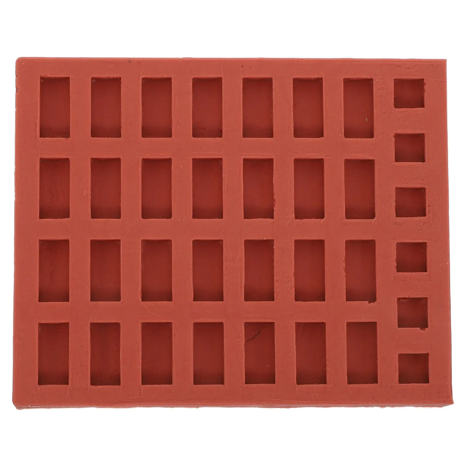 Mini Brick Mold Soft Silicone Miniature Brick Mold for DIY Mini Garden Landscape Building Accessories Sand Table Simulation