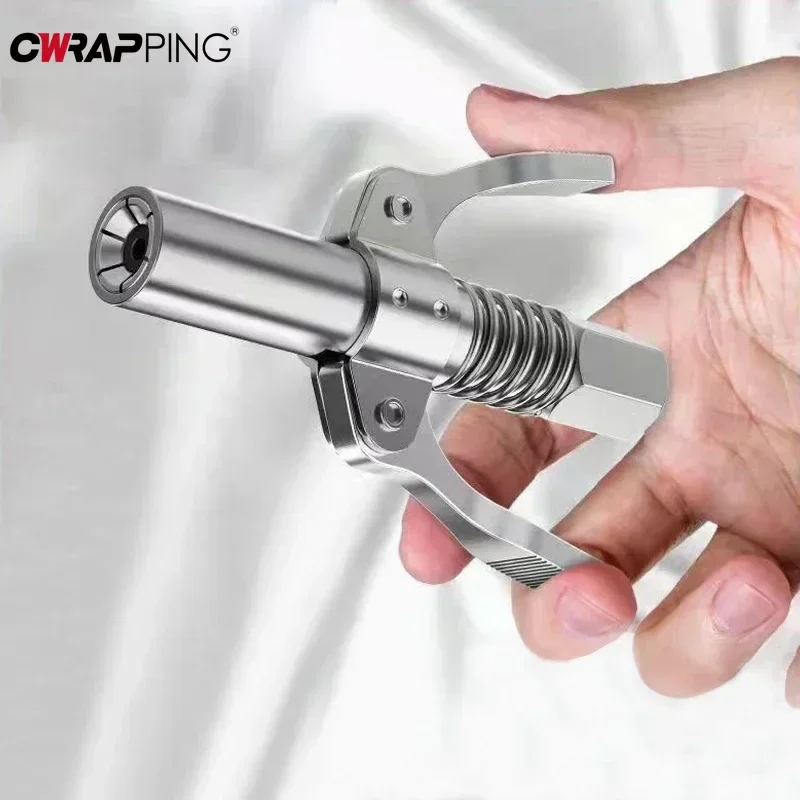 الشحوم بندقية المقرنة 10000 رطل لكل بوصة مربعة NPTI/8 الشحوم حاقن مضخة زيت خرطوم الإفراج السريع الشحوم 30/40/50 سنتيمتر أنبوب الشحوم فوهة للإصلاح