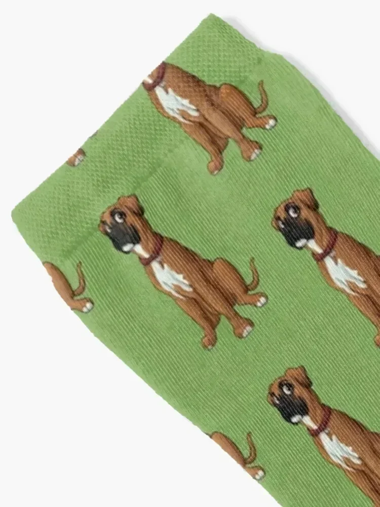 Layla the Boxer Socks FASHION Run Socks Woman Men's