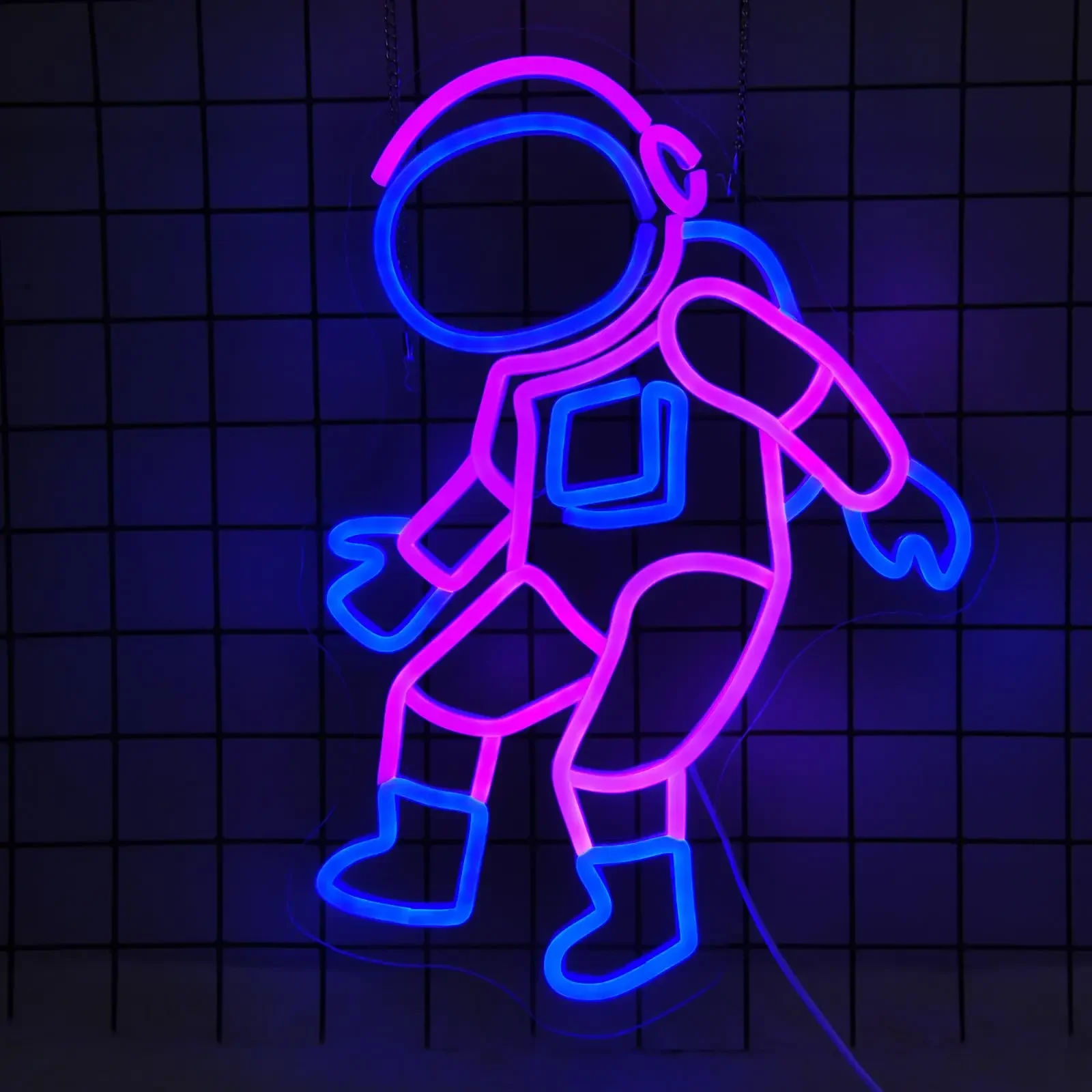 

Детский астронавт Планета Светодиодный неоновый свет Вывеска Акриловая неоновая вывеска USB Для дома Детская спальня Игровая комната Настенный художественный декор Ночные лампы Подарок