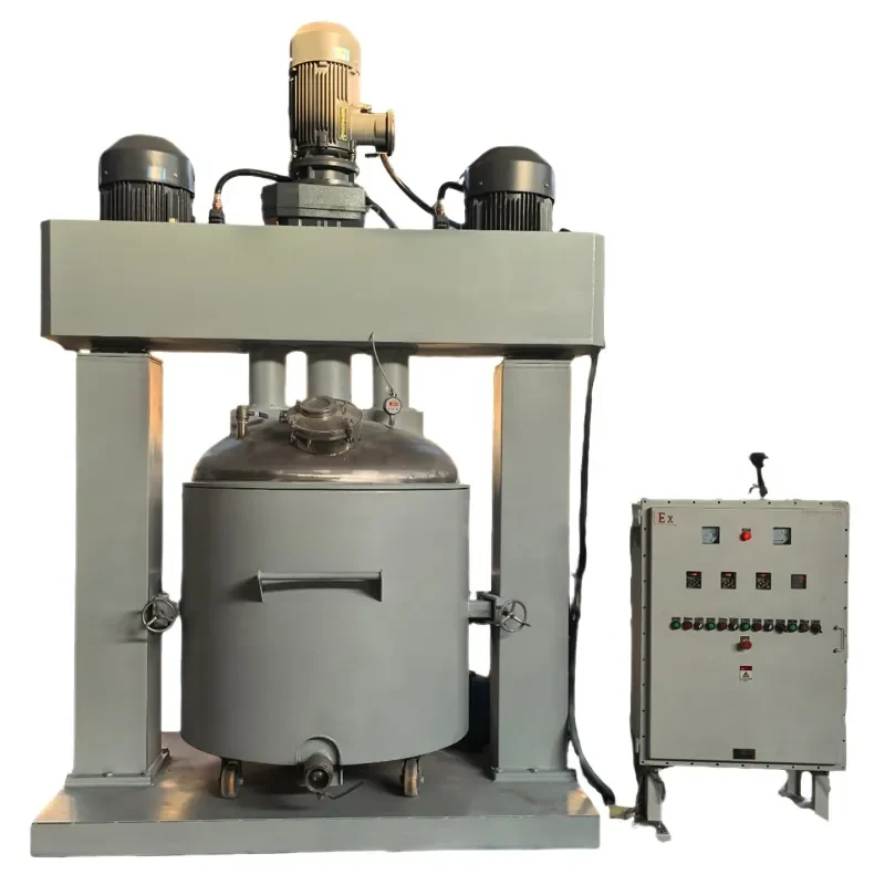 Heavy Duty Three Axis Mixer for Glass Glue and Structural Adhesive High Low Speed Vacuum Disperser