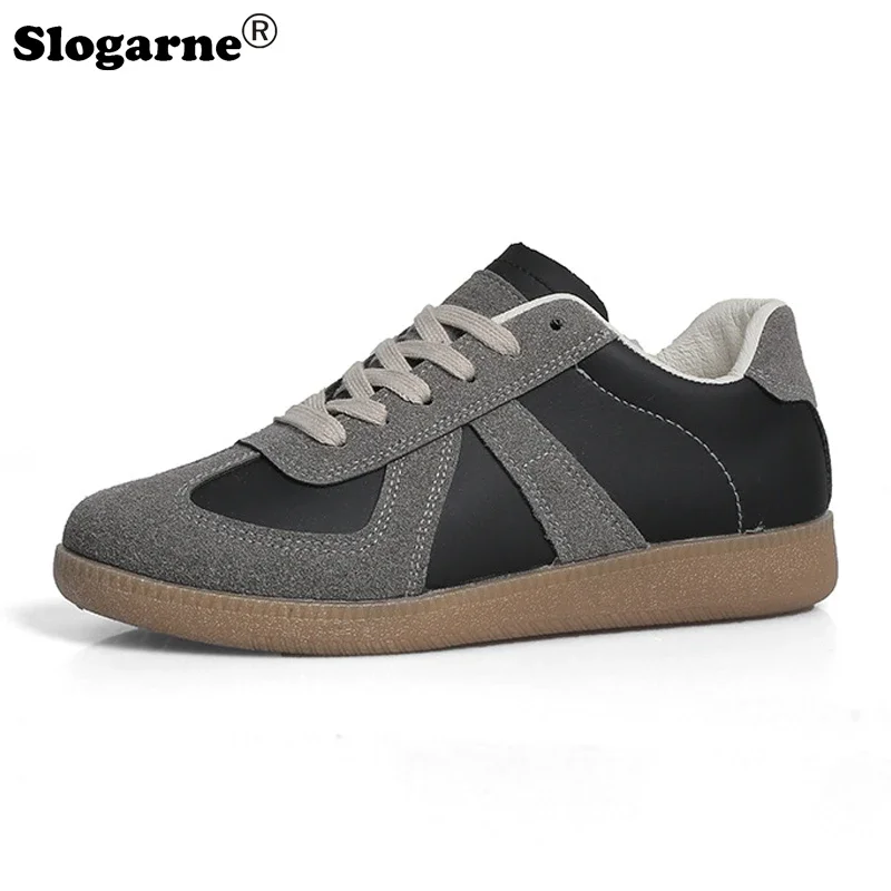 Women Sneakers Men Casual Sports Shoes Unisex 2024 Couples Autumn Suede Leather Kids Casual Sneakers Children Classic Flat Shoes