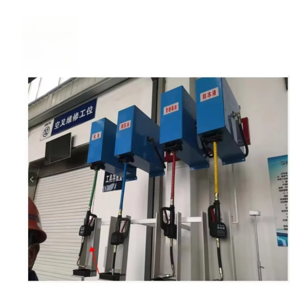 Industrial grade automatic spring rewinding heavy-duty wall mounted telescopic high-pressure enclosed hose reel