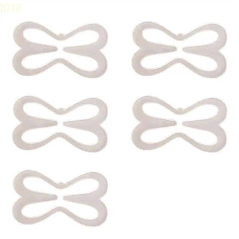 HX6F 5PCS BRA STRAP CLIPS POUR BACK PLASTIQUE BRA CLIPS CLIPS COLAVAGE CONTRÔLE BRA STRATS ADJUSTER