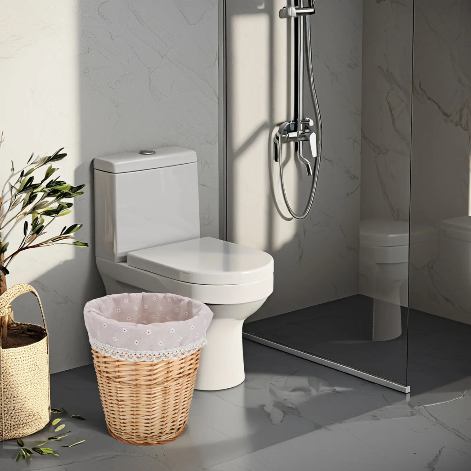 

Плетеная корзина для белья из ротанга ручной работы для дома, отеля, ресторана, ванной комнаты, спальни, для организации хранения