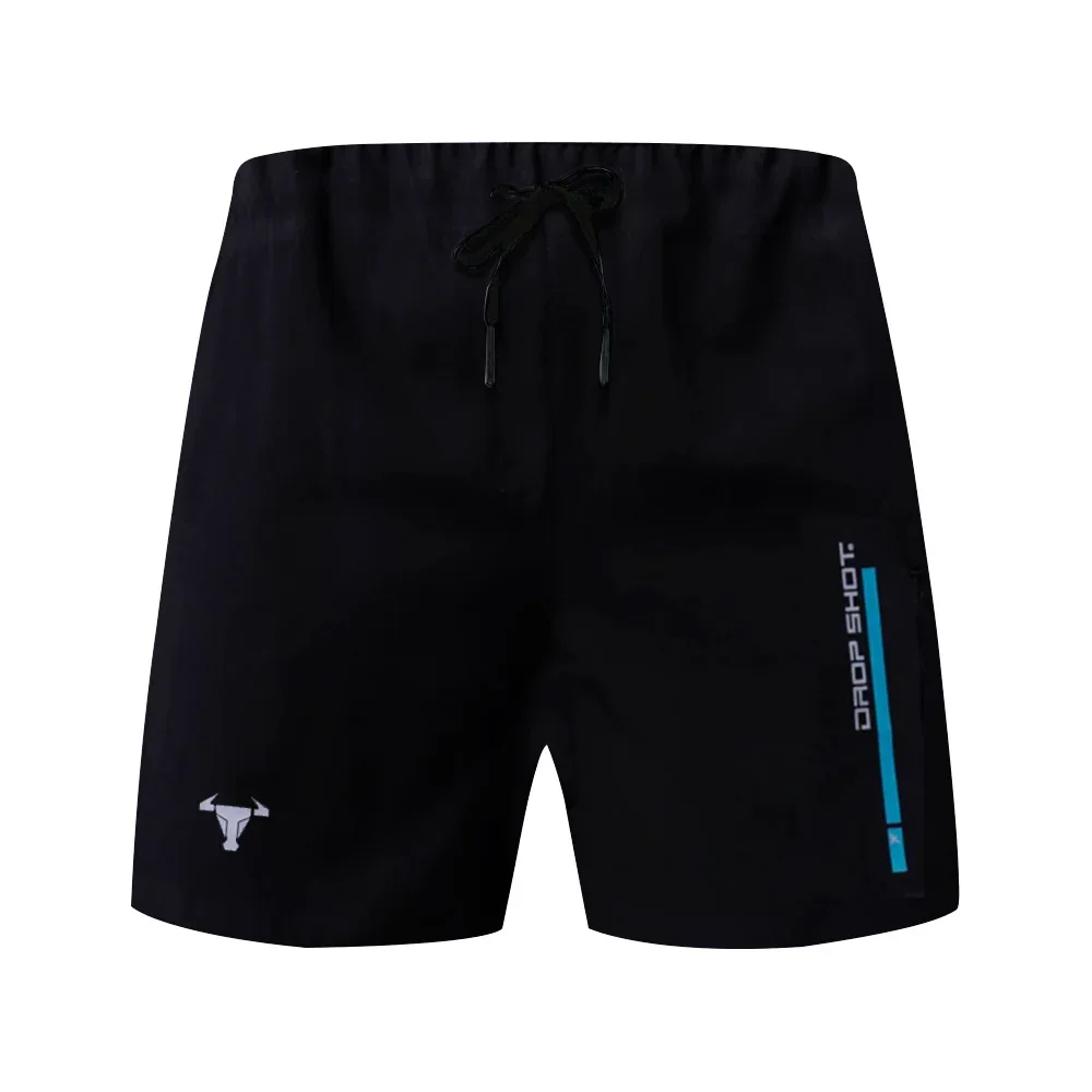 Short de Padle Bullhead pour hommes, impression 3D, séchage rapide, objectifs de badminton, été, vêtements de club de tennis, course à pied, pantalon de fitness