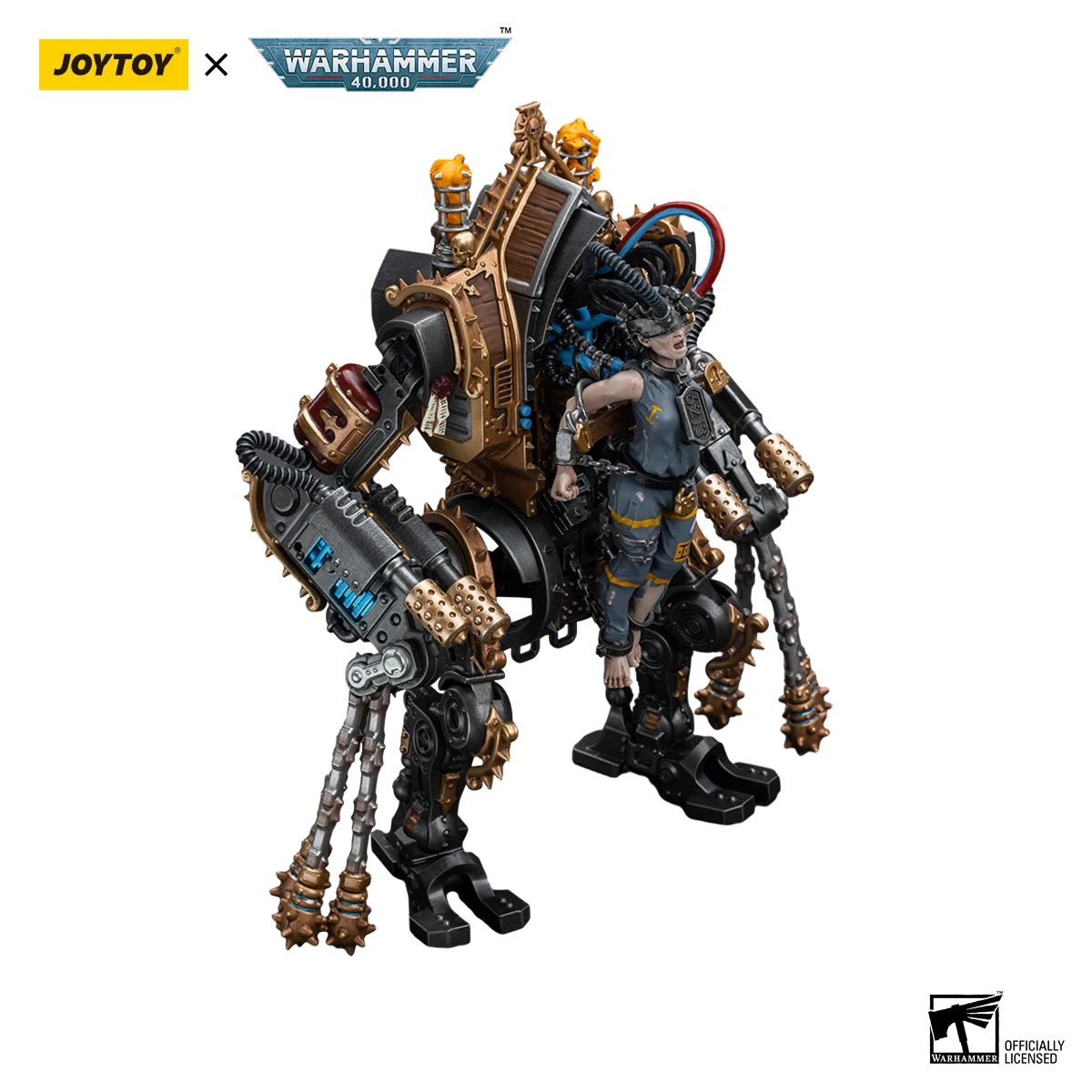 TOYVERSE JOYTOY Warhammer 40k 1/18 Actionfigur Adepta Sororitas Penitent Engine mit Penitent Flails Anime Militärmodell