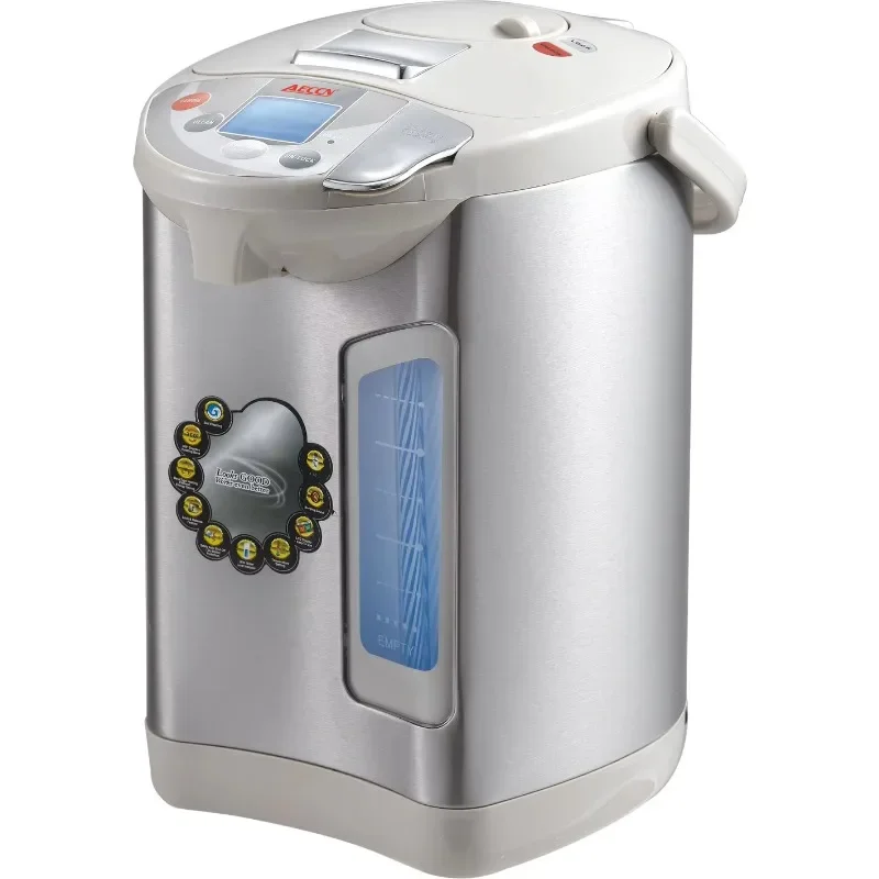 setting children lock 3 ways water dispense reboil auto clean electric air pot  electric thermo pot