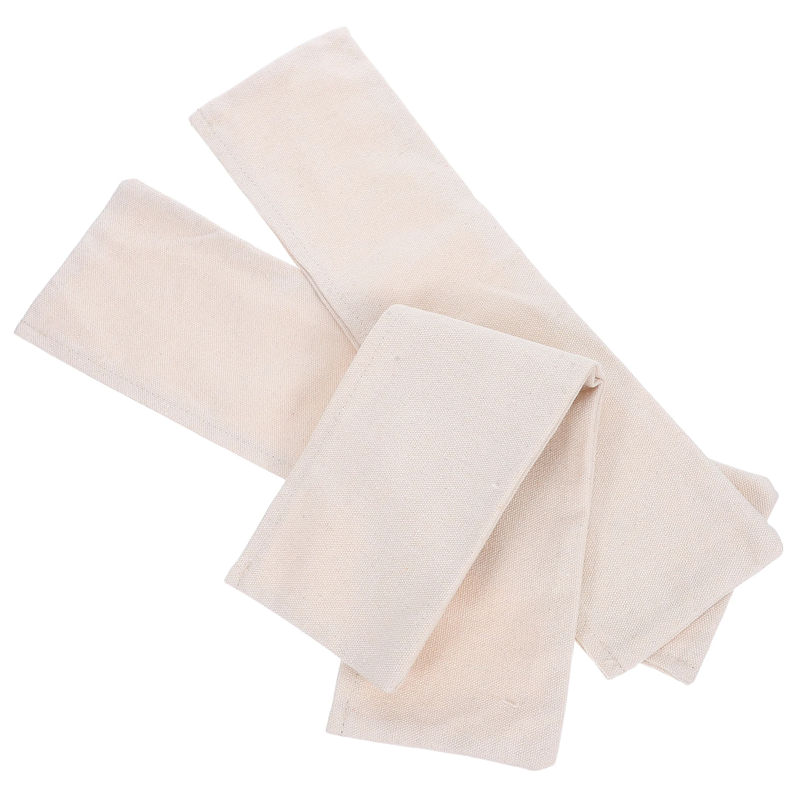 

3 Pcs Non-Slip Cloth Cover Rack Covers Non-slip Cotton Linen Protectors Clothes Hangers Wardrobes Display Storage