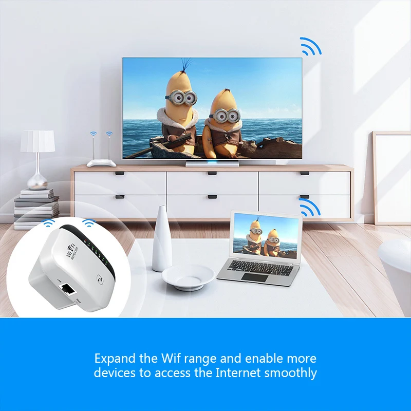 Ripetitore WIFI wireless 300Mbps Estensore Wifi remoto Amplificatore WiFi 802.11N Ripetitore WiFi Ripetitore Ripetitore Ripetitore Wi Fi Reapeter