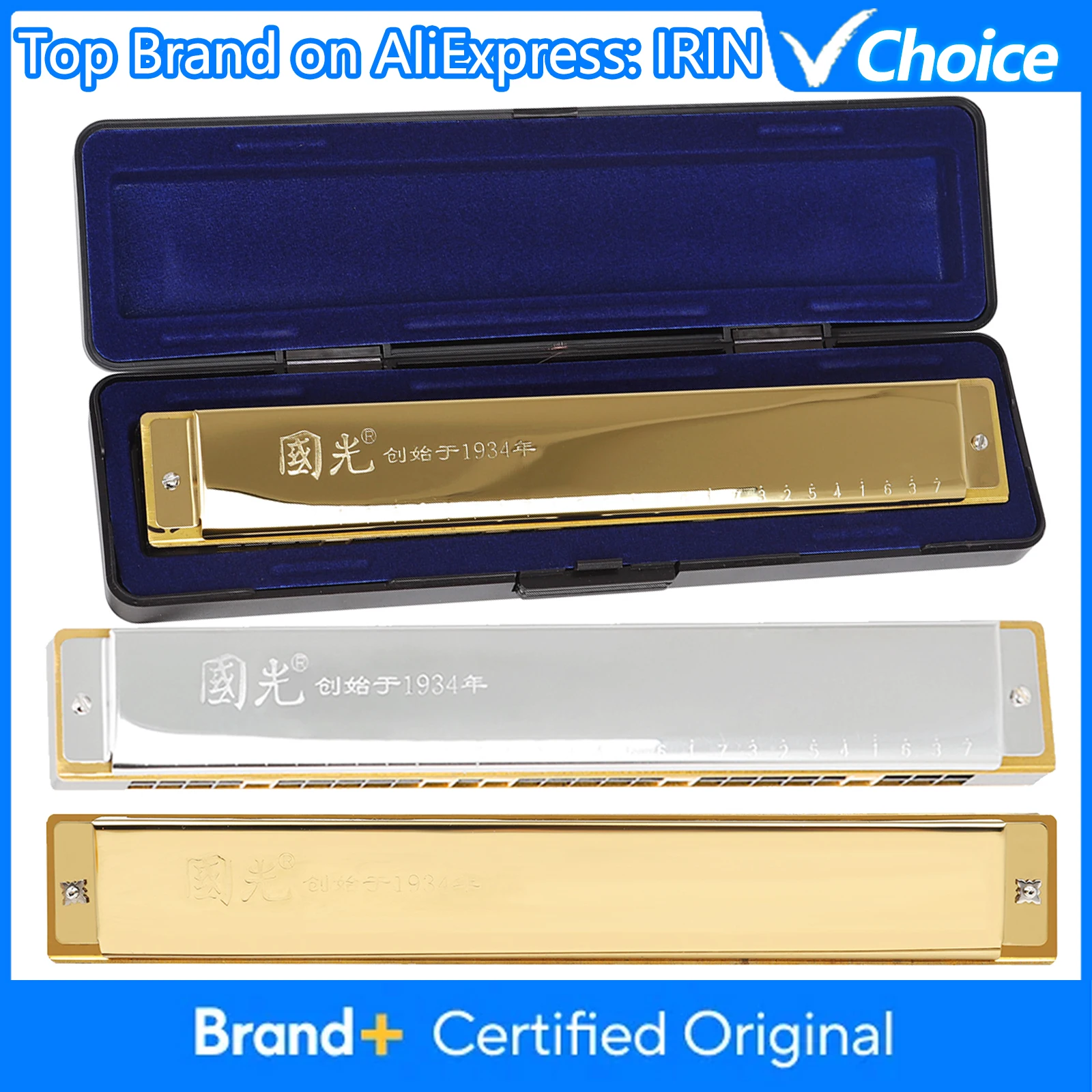 

Полифоническая губная гармошка с 28 отверстиями, клавиша C, широкий диапазон губной гармошки, подходит для любителей музыки, деревянный духовой инструмент, серебро/золото