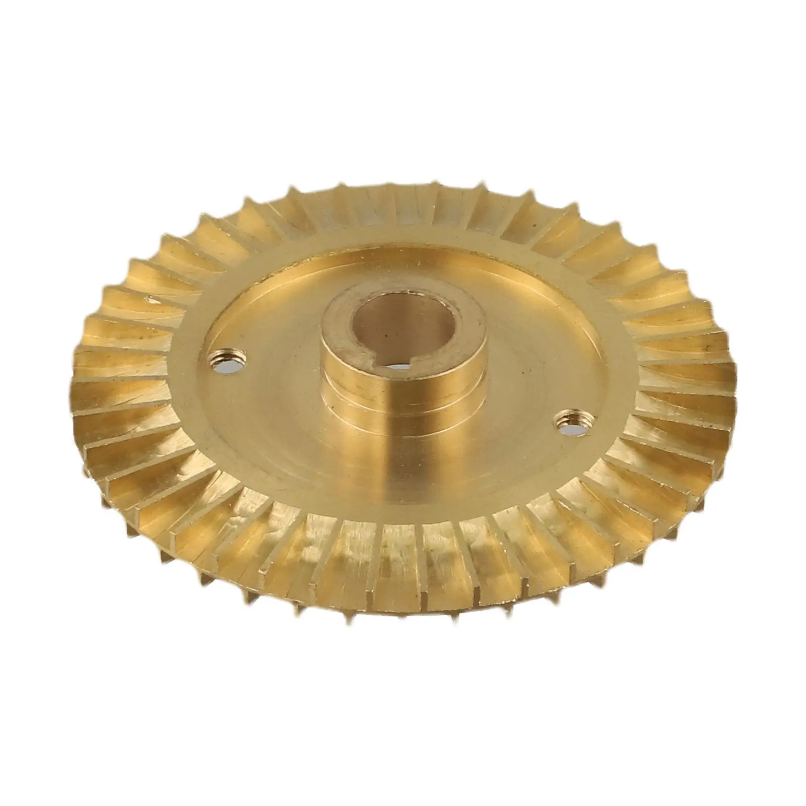 Brass Water Pump Impeller Self-Priming Double-Sided Copper Replacement For Sewage Pipeline Systems OD85mm ID14mm