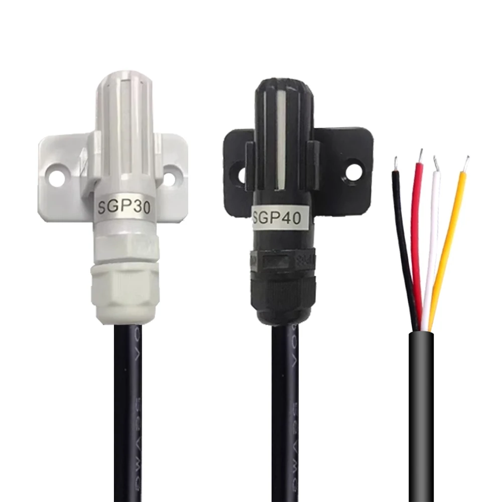 Tvoc eco2 sensor de qualidade do ar sgp30 sgp40 formaldeído dióxido carbono detector gás módulo sensor digital interface i2c saída iic