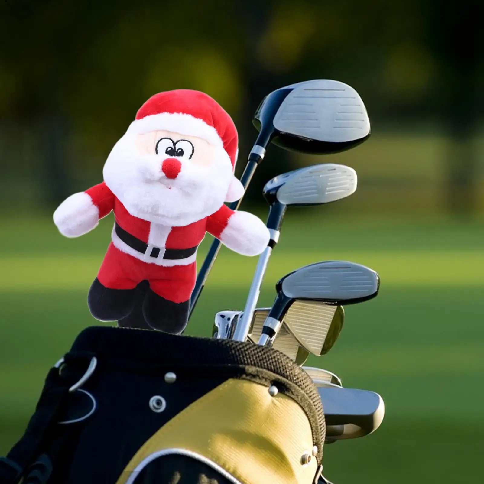 غطاء رأس نادي الجولف غطاء رأس نادي الجولف لعيد الميلاد كم وودز واقي للنساء والرجال ممارسة نطاق القيادة في الهواء الطلق