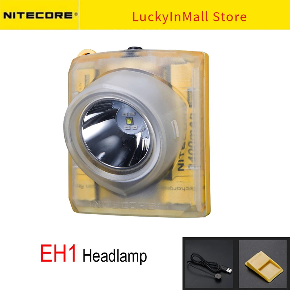 

NITECORE EH1 Explosion-Proof Headlamp CREE XP-G2 S3 LED EX Mark Ex ib IIB T5 Gb Intrinsically Safe Headlight Camping Hiking Tool