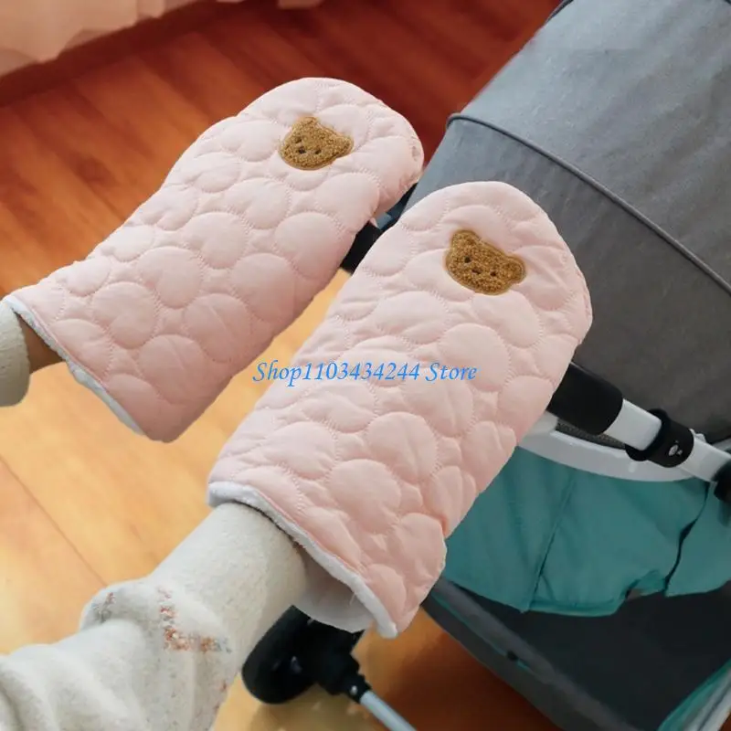 Year Round Protections Gloves Warm Hand Cover for Baby Carriage Ensuring Soft Comfortable and Wind Resistance