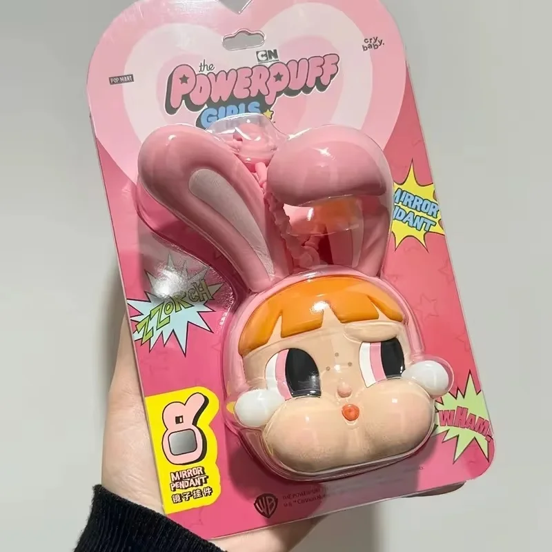 Auf Lager Anime Figur Crybaby Trend Peripherie Serie Kawaii Charakter Spiegel Anhänger Kopfhörer Fall Überraschung Spielzeug Geschenk