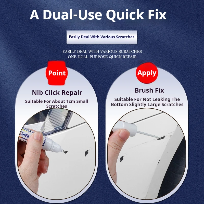 قلم طلاء مناسب لـ FAW-Volkswagen ID4 crozz ID2 ID3 ID6 قلم قطبي أبيض خاص VW ID4X إصلاح طلاء السيارة الأصلي