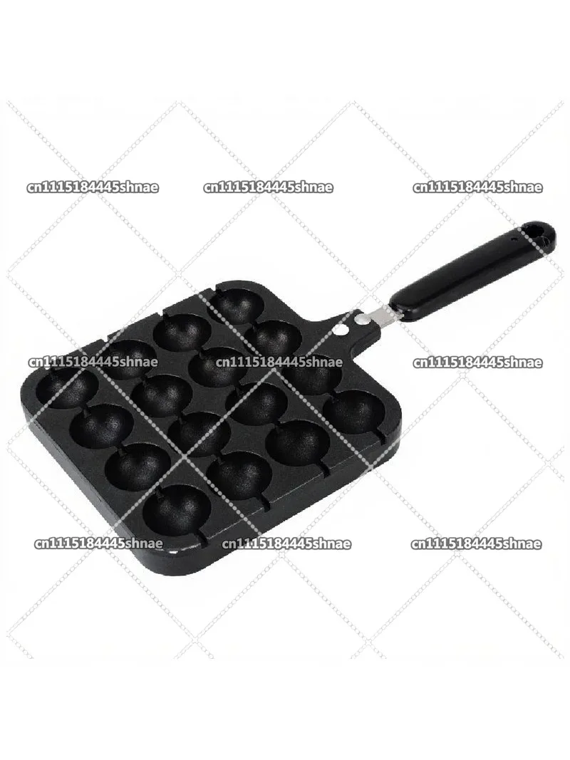 Household octopus ball mold commercial gas barbecue plate fish ball machine feeding needle