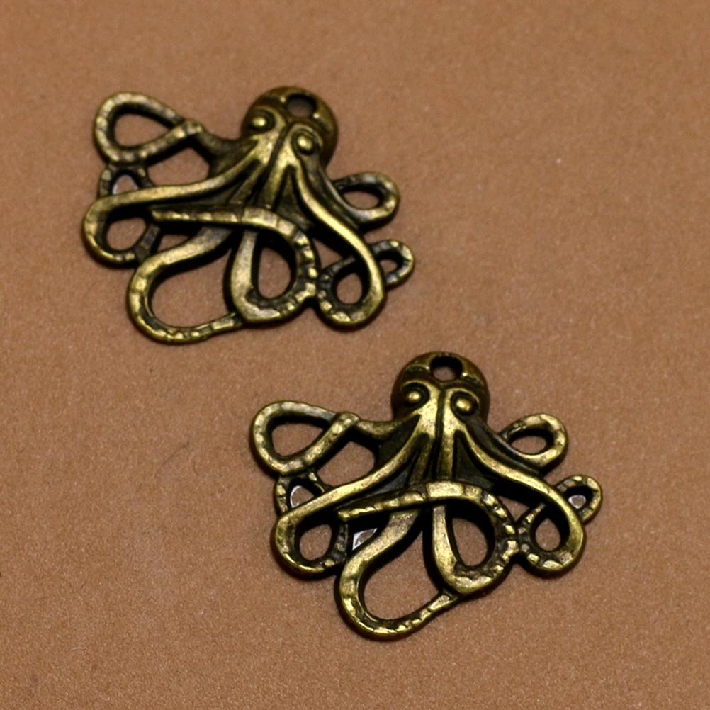 

20 Pcs Alloy Pendant Jewelry Charms Stainless Steel Making Pendants Ancient Bronze