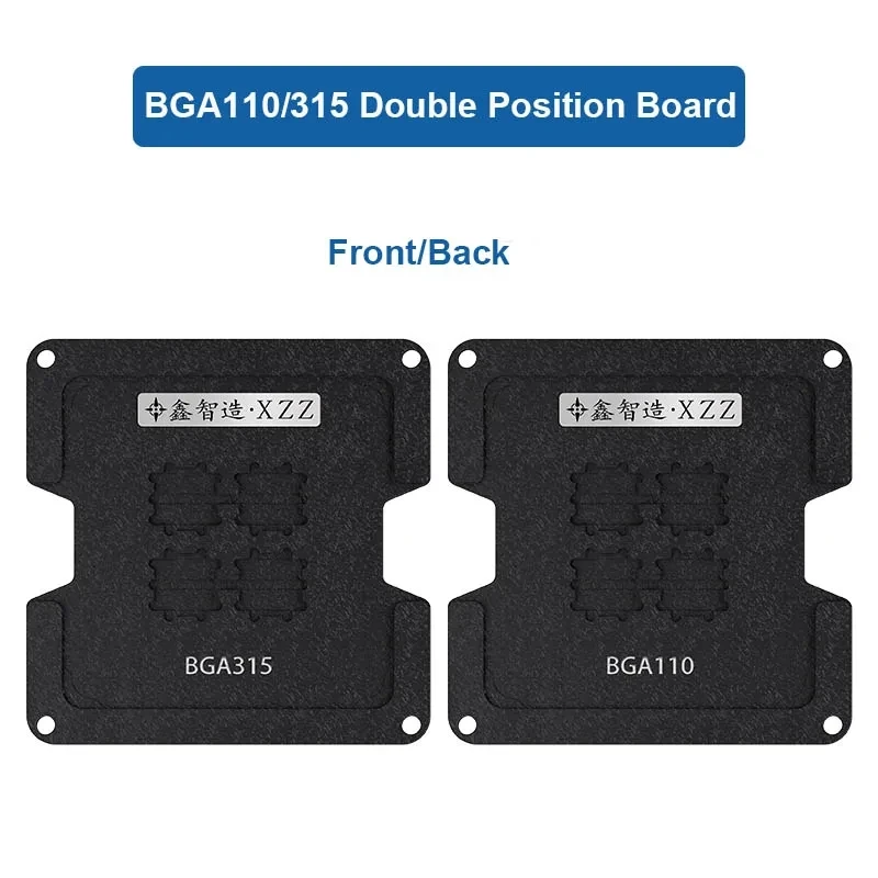 XZZ BGA110 BGA315 BGA Reballing Stencil Tin Planting Platform Mobile Phone Mainboard NAND/Hard Drive IC Chip Template Solder Kit