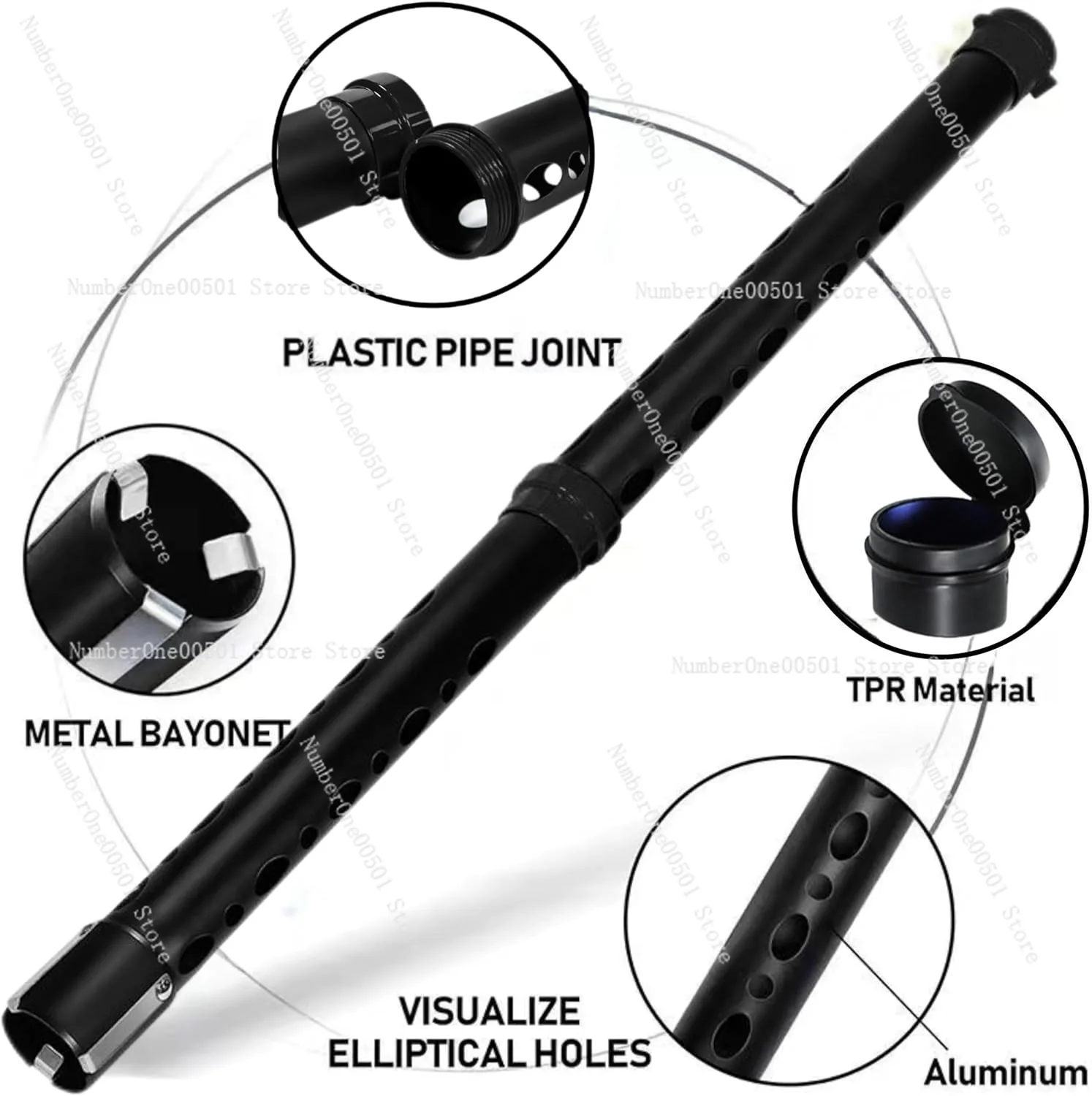 

Алюминиевый инструмент для извлечения мячей для гольфа, простая сборка, легкий инструмент для захвата удлинителя