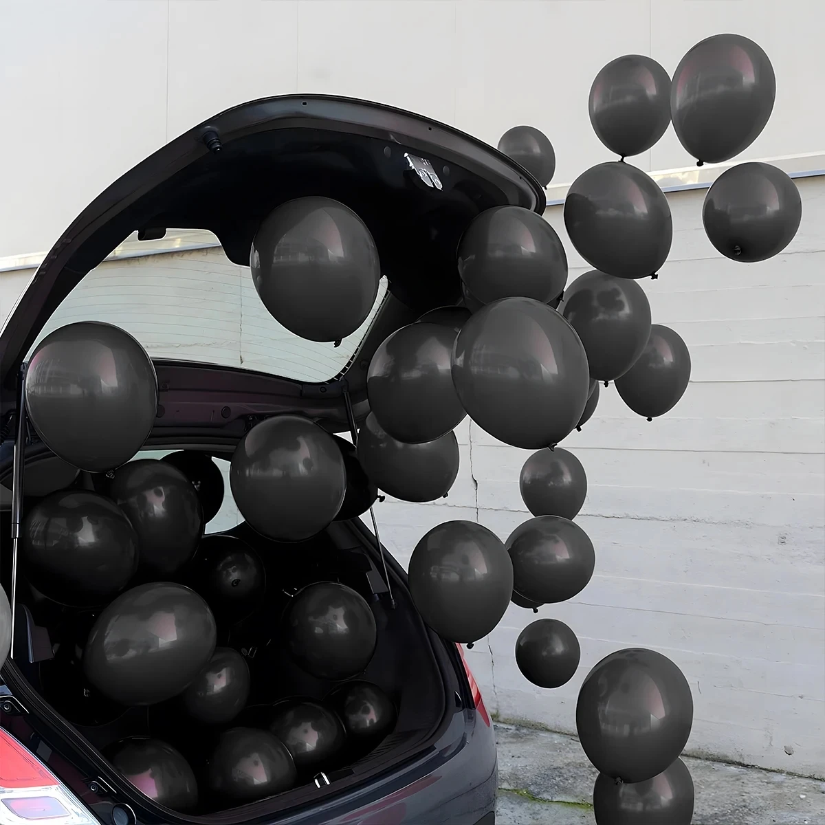 36pcs 12inch Balloon Bundle Set Gold Silver Metal Baloon Black Confetti Ballons Wedding Birthday Party Decorations Baby Shower