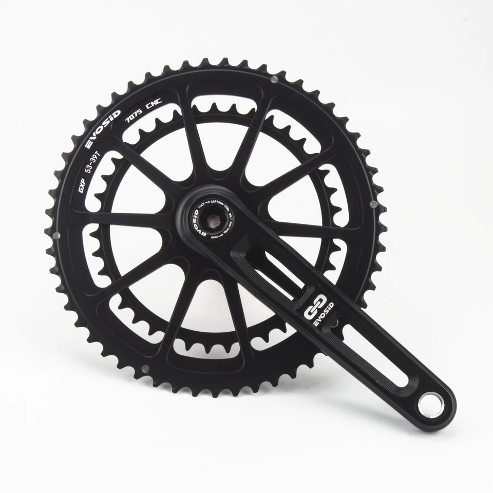 EVOSID Road Bike Chainring Double Speed 50-34T 52-36T 53-39T