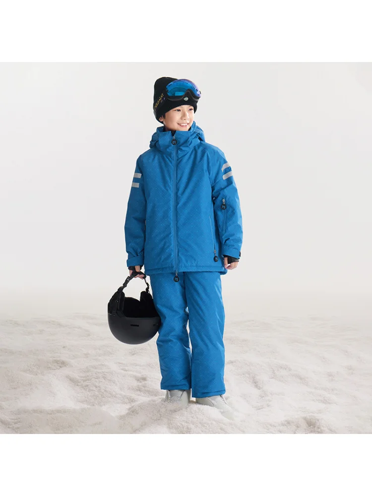 بدلات تزلج للأطفال، سترات تزلج للأولاد والبنات، بدلات تزلج فردية ومزدوجة، بدلات تزلج دافئة للأطفال في الهواء الطلق