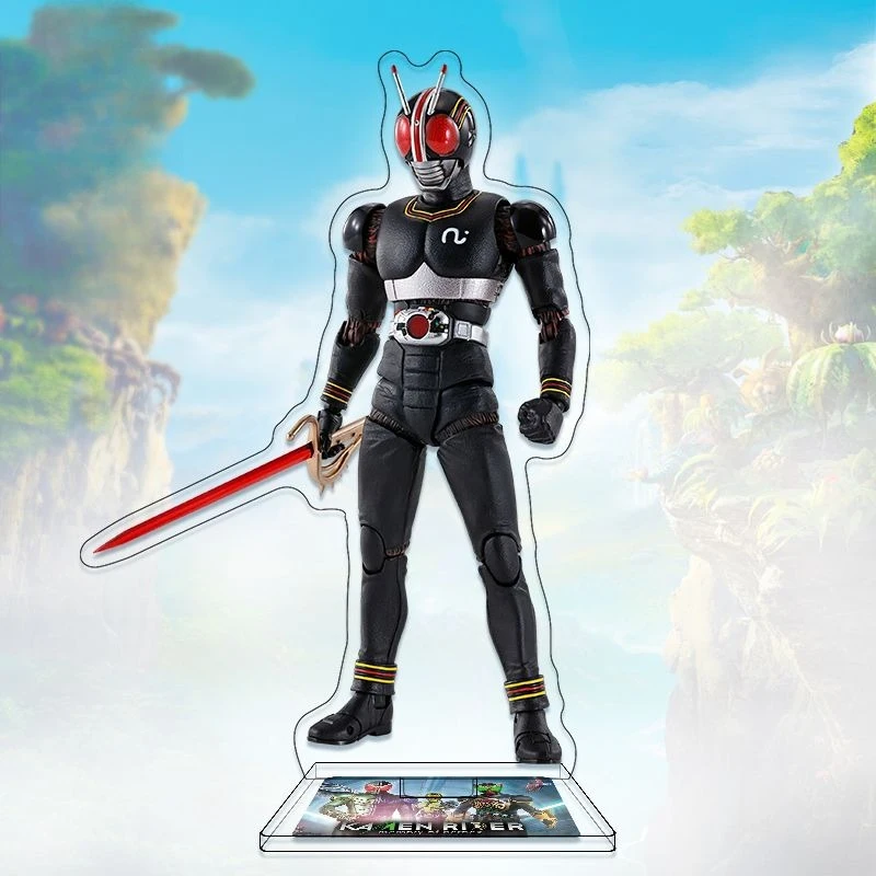 Kamen Rider Acrylic Stand Figure Masked Rider 1 Masked Rider 2 Anime Peripherals Cute Humanoid Station Sign Desktop Ornament