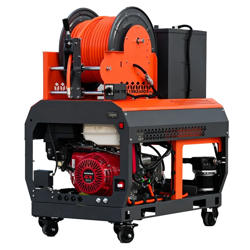 Sprayer Hose Size 5/16 Orange Hose Reel Mode: Manual Upgradeable to Electric Fuel tank Capacity 7L