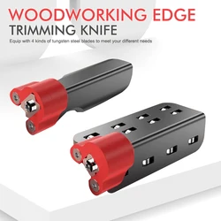 Woodworking edge trimming knife Corner Manual Planer Blade Hand Tools wood Deburring Chamfering Fillet Scraper