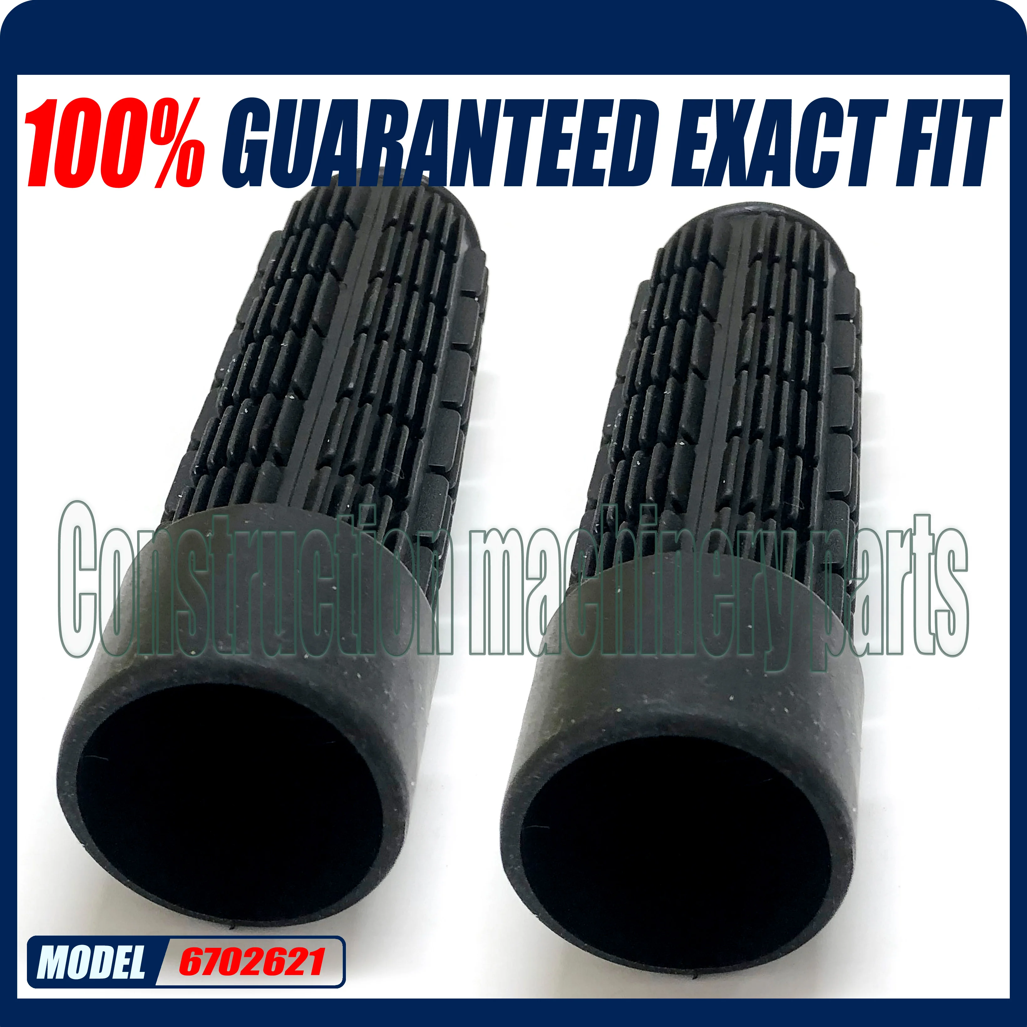 

2pc 6702621 NEW Rubber Handle Grip For Bobcat A220 A300 751 753 763 773 863 S100 S130 S150 S185 T110 T140 T180 Loaders