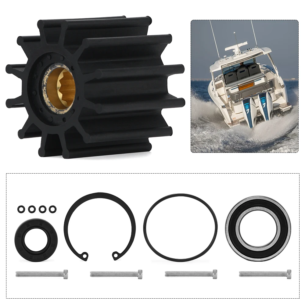 Impeller Seal Water Pump Repair Kit Sea Water Pump Rebuild Kit 21212799 3812519 For Volvo Penta Gas Sterndrive Until 2005