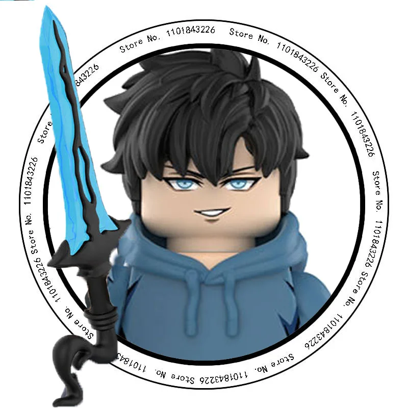 Figure anime Cheng Xiaoyu Building Blocks Mini Action Figures Collezione di ornamenti Bambole giocattolo Regali di compleanno per bambini