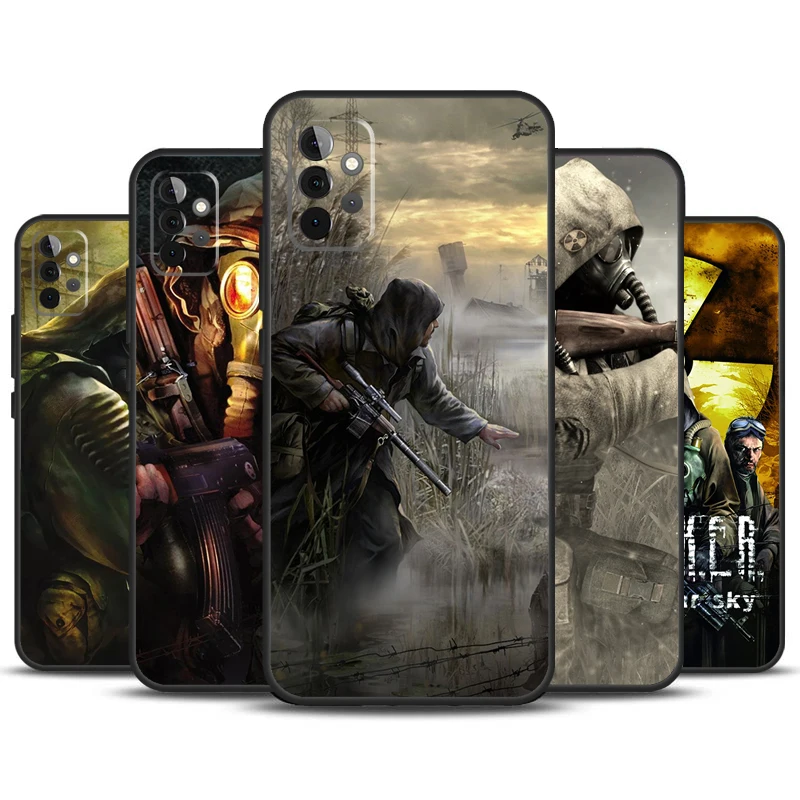 Stalker Clear Sky Case For Samsung Galaxy A52 A72 A13 A33 A53 A14 A24 A34 A54 A15 A25 A51 A71 A12 A32 Cover