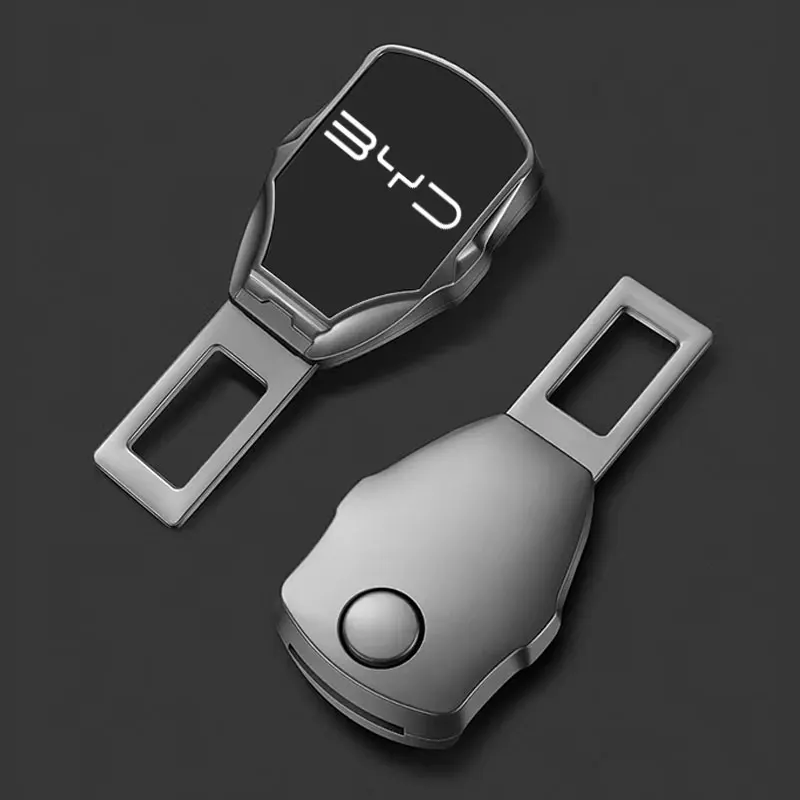 Car Seat Belt Clip Extender Safety Seatbelt Lock Buckle Plug Accessories For BYD Atto 3 Yuan Plus Han Tang EV F3 E6 Dmi Song F0