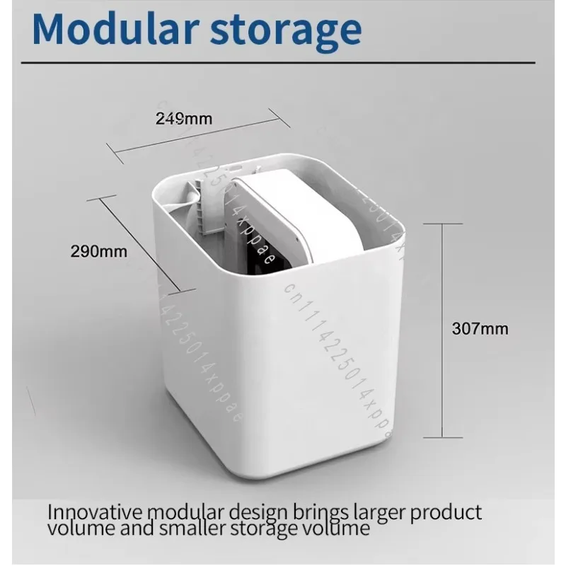 Capacity Self-sealing Trash Can Overload Packaging Automatic Trash Can Customized Smart Trash Can 20L
