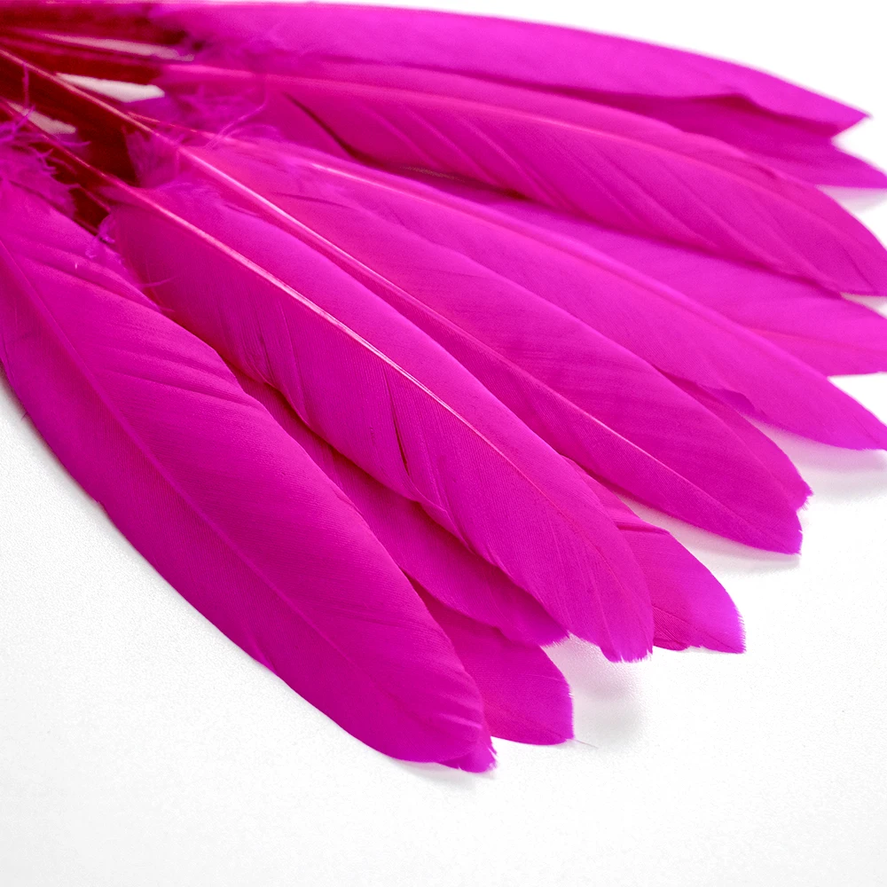 Colorful 6-13cm Duck Feather Pink Feather for Crafts DIY Jewelry Making Dream catcher Pendant Plume Decortion Goose Feathers