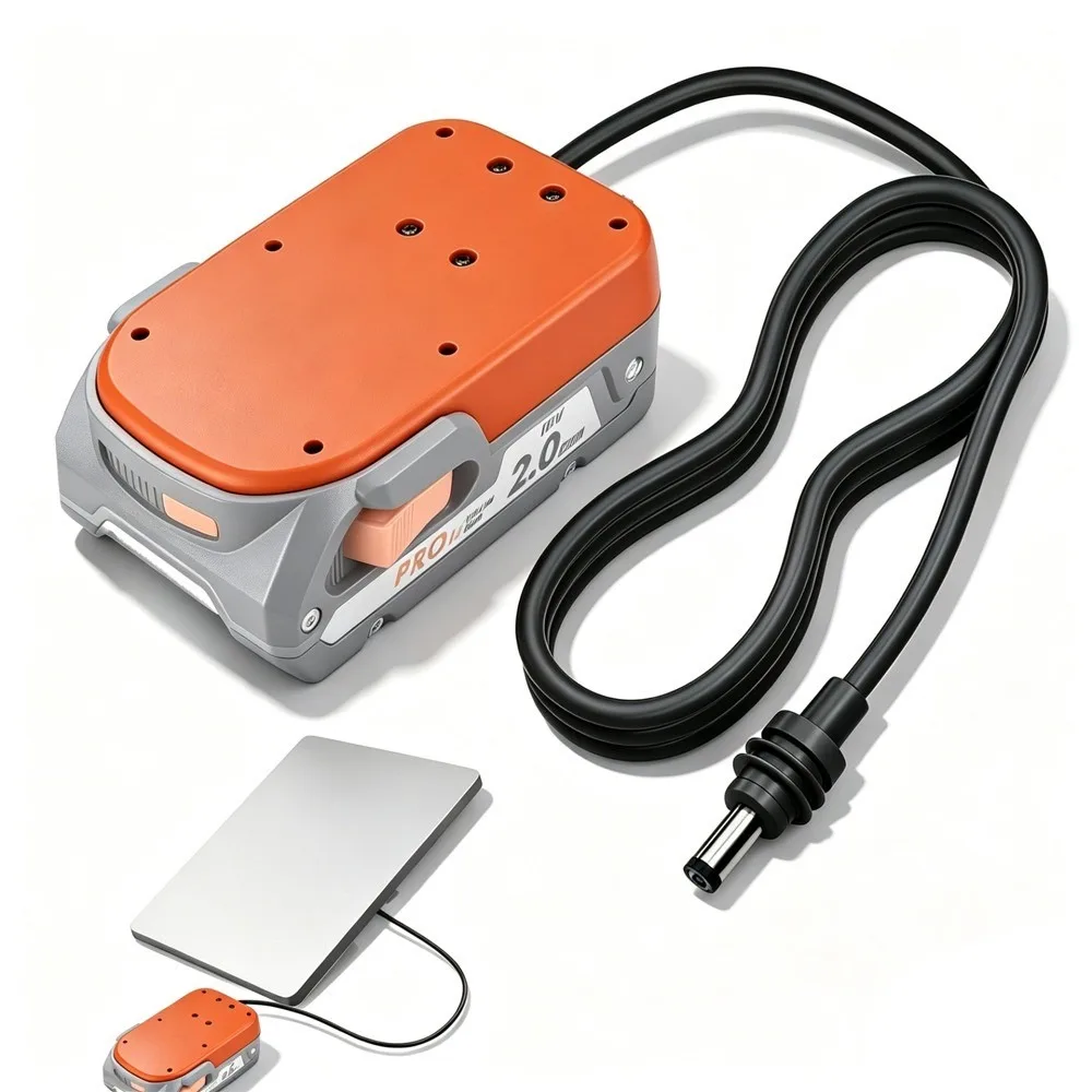 

Адаптер для батареи Starlink Mini для аккумулятора Ridgid 18V, кабель 3.2 фута, 18AWG, адаптер зарядного устройства для кабеля питания постоянного тока с разъемом.