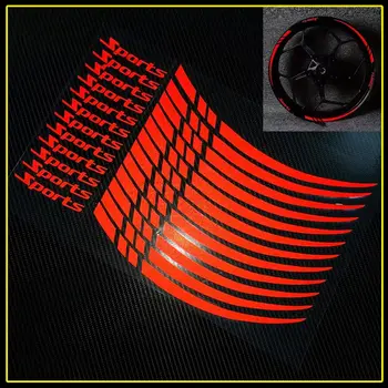 8 最佳銷售 汽車輪轂貼紙 - №8