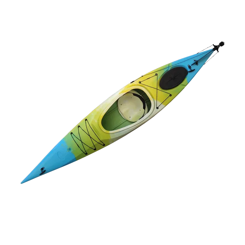 CE Certification and 350 cm Length  single plastic  kayak with rudder