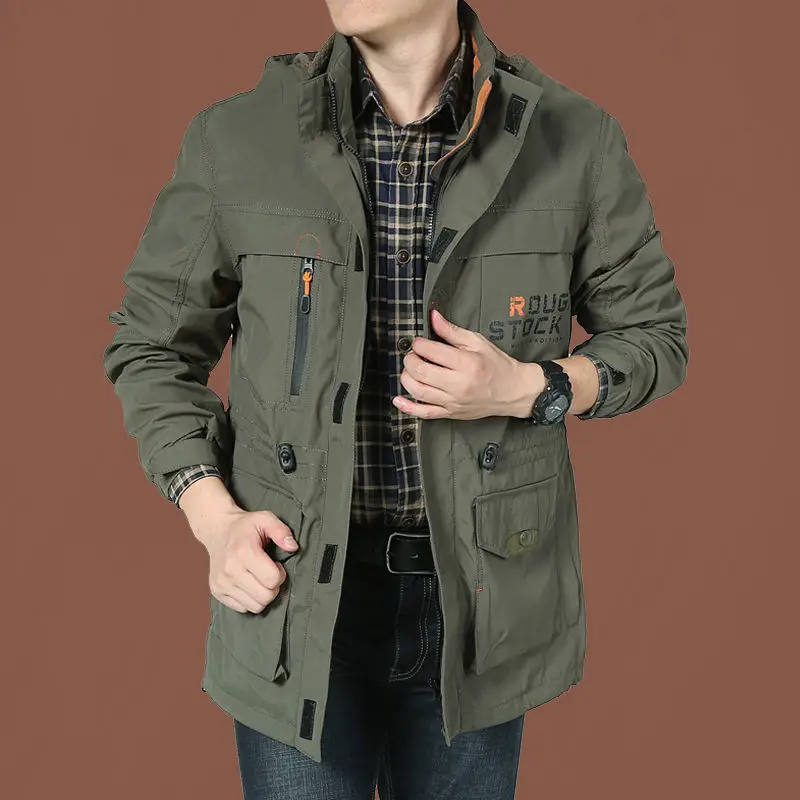 

Новые осенние мужские жесткие спортивные пальто на открытом воздухе с воротником-стойкой, альпинистская куртка, толстовка на молнии, быстросохнущая куртка для