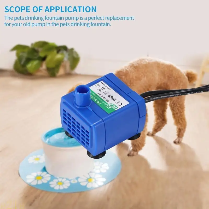 

E21E Cats Water Fountain Dog Water Dispenser for Cats Small Dogs Ultra-Quiet Automatic Cats Drinking Founta