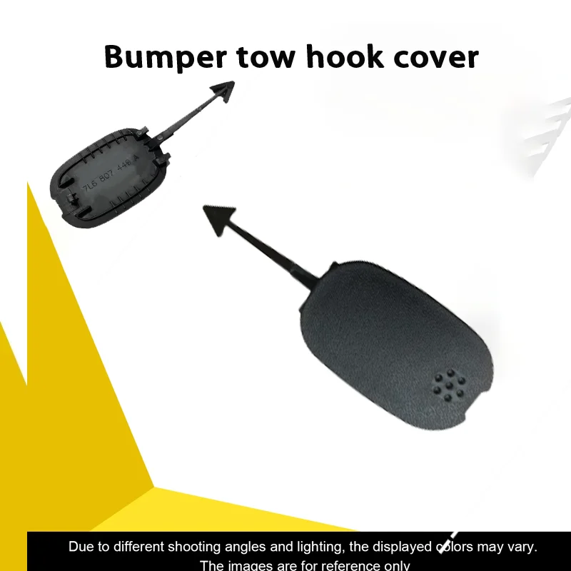 For Volkswagen Touareg 2003 -2010 Car Bumper Tow Hook Cover Rear Bumper Tow Hook Cap Direct Replacement 7L6807449A 7L6807450A